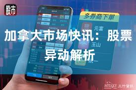 加拿大市场快讯：股票 异动解析