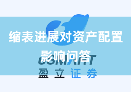 缩表进展对资产配置影响问答